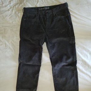 Lands' End Straight Mens Corduroys Size 33X31